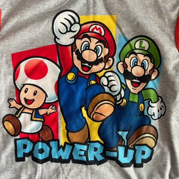 Super Mario Fleece Pajamas 2-piece - Picture 2 of 9